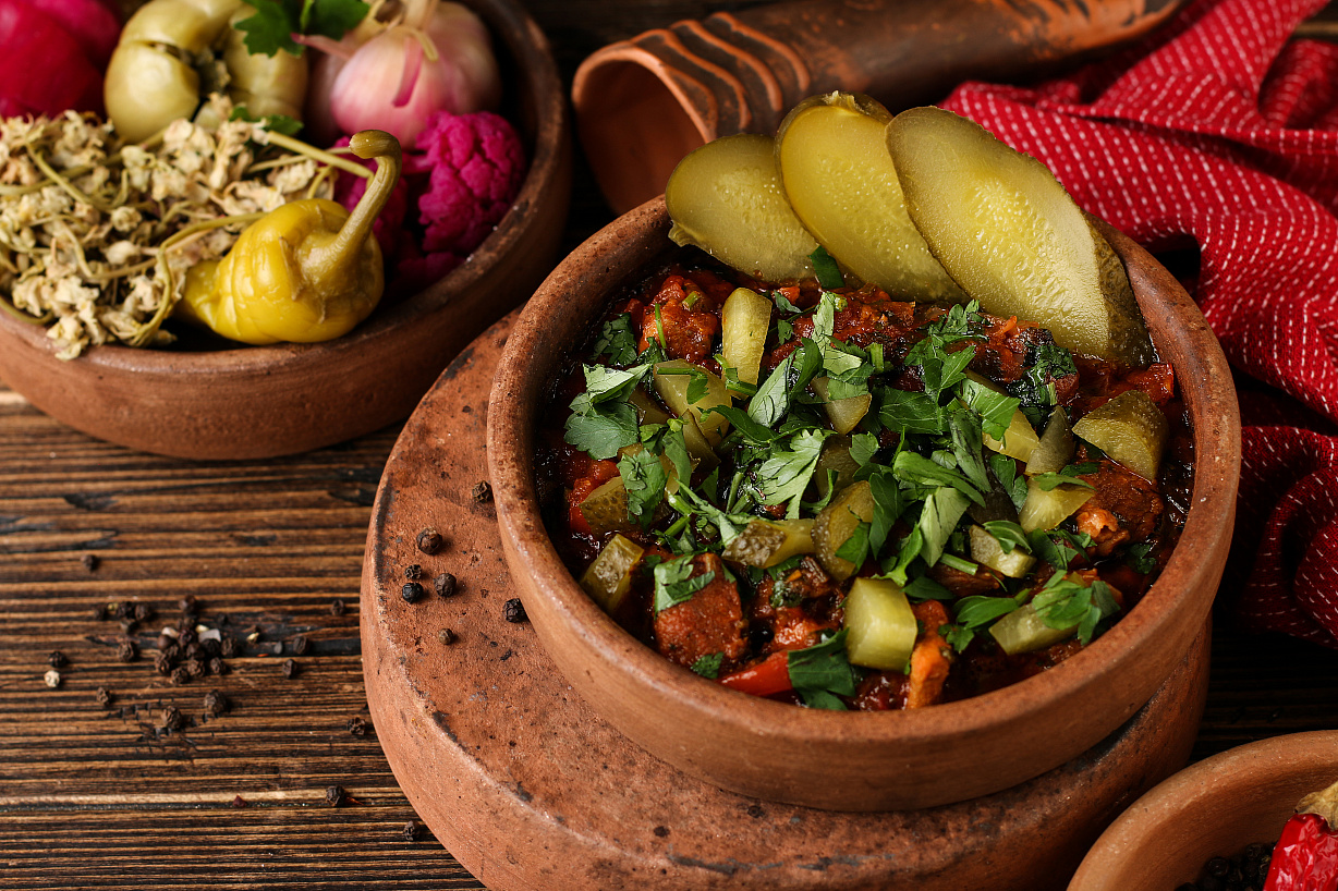 Солянка по-грузински