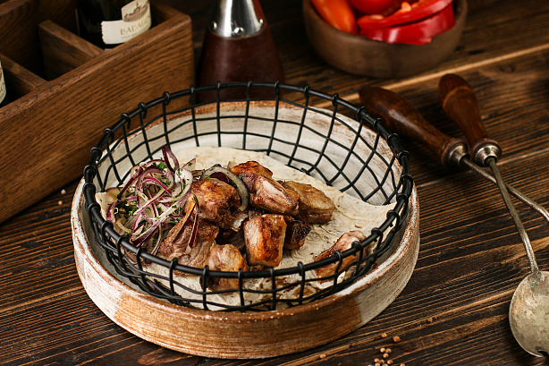 Шашлык из баранины (семечки)