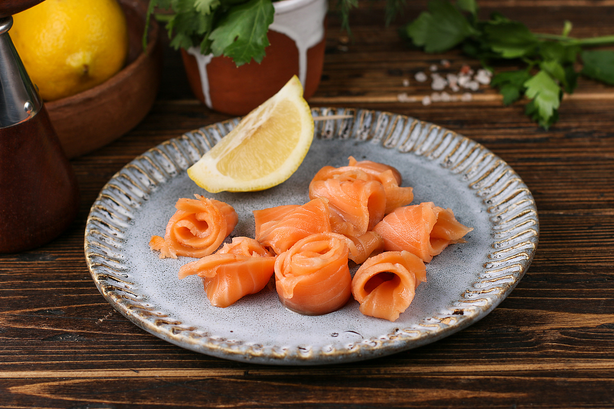 Семга слабосоленая