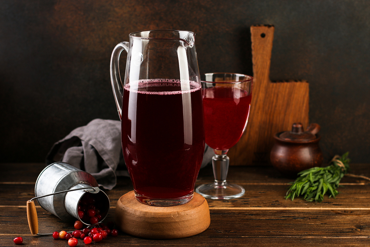 Клюквенный морс