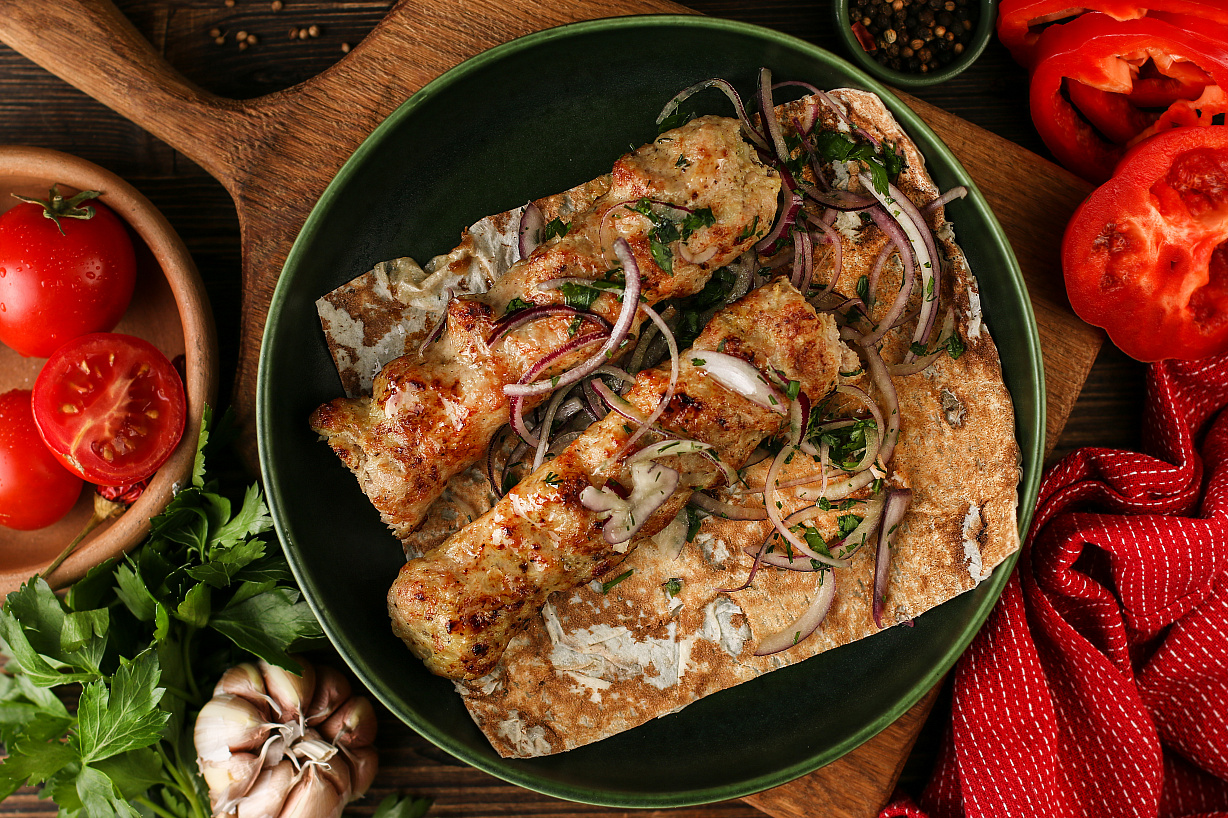 Люля из телятины и свинины