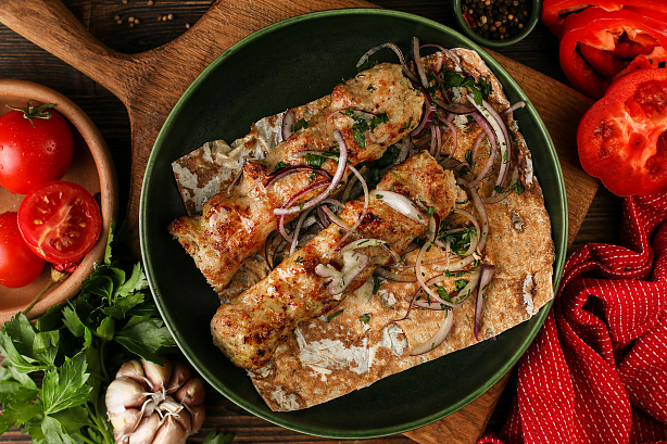 Люля из телятины и свинины