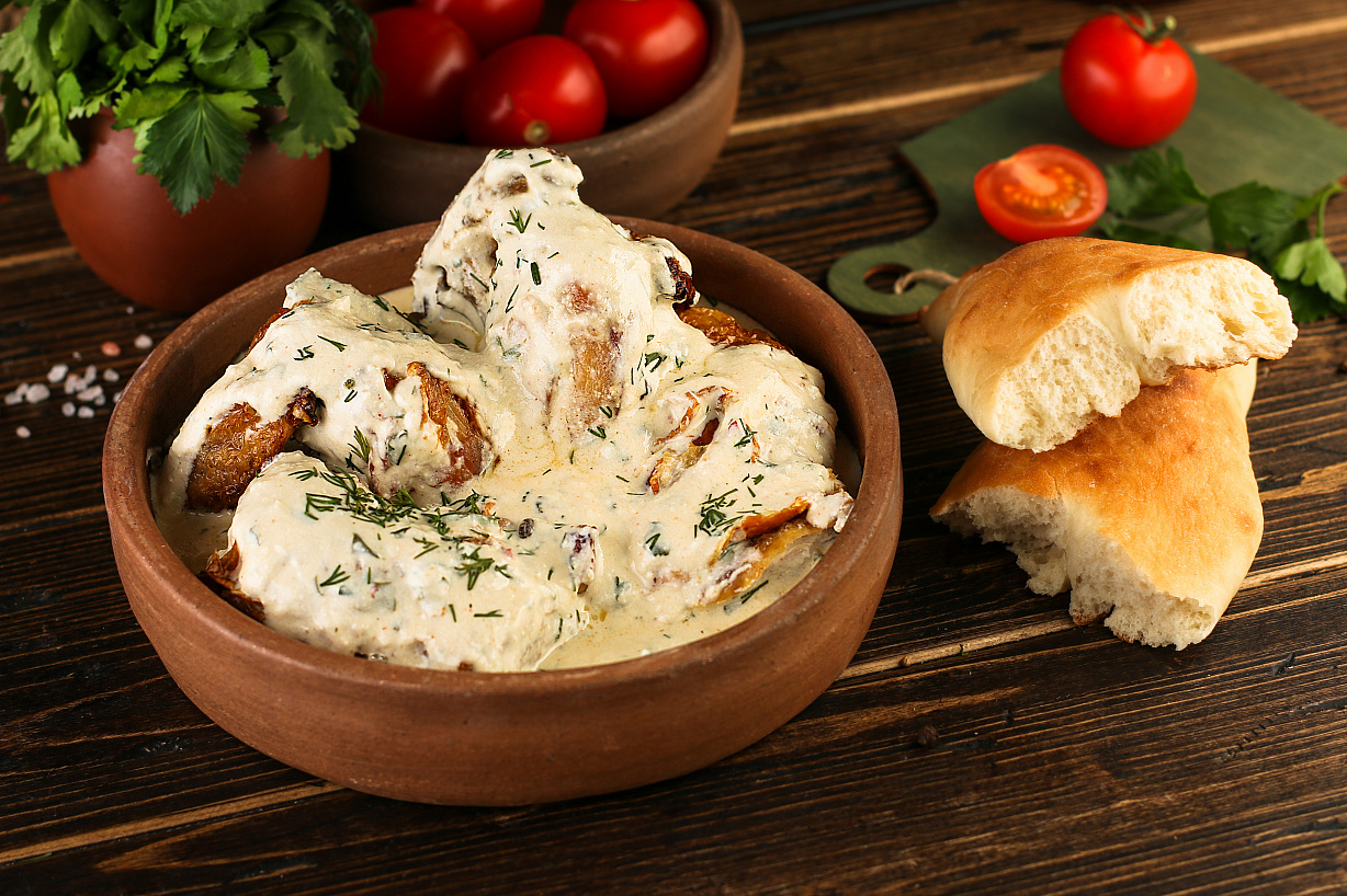 Цыпленок Чкмерули