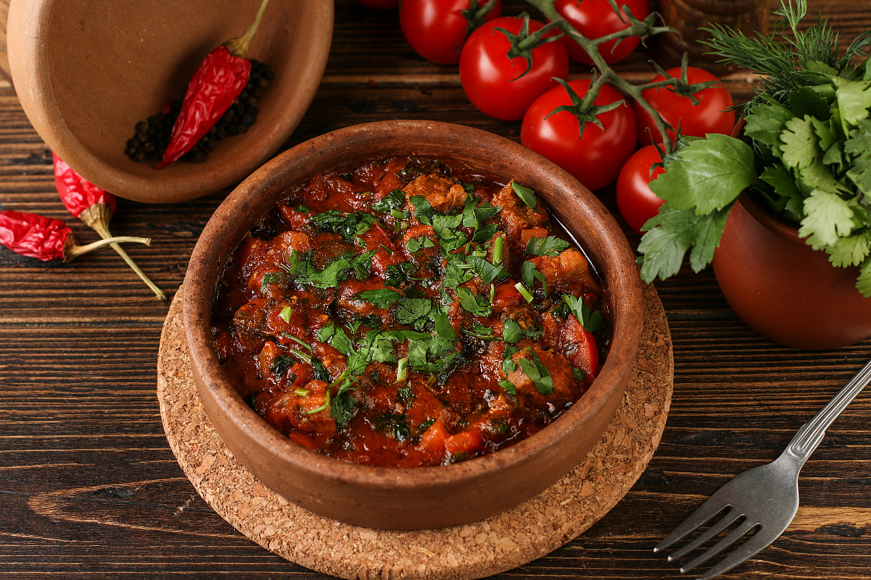 Чашушули из телятины