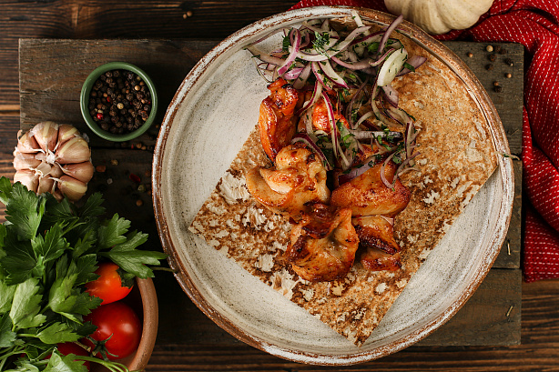 Шашлык из курицы